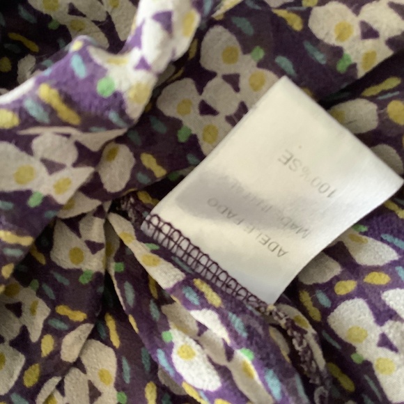 Adele Fado silk long sleeves dress - Picture 13 of 13